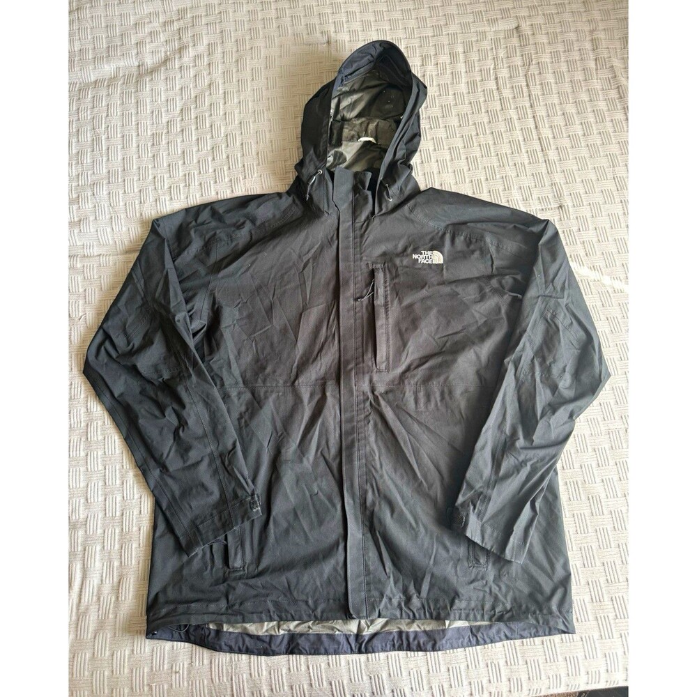 The North Face Circadian Paclite GORE-TEX Rain Jacket Black Mens XL Style #ADME